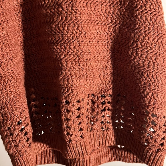 Racerback Knit Sleeveless Top in Rust - Picture 3 of 6